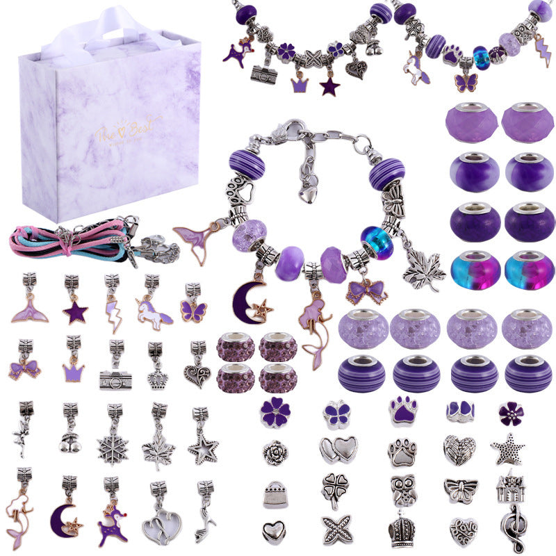 Kit de Pulseras y Collares Encantador para Niñas