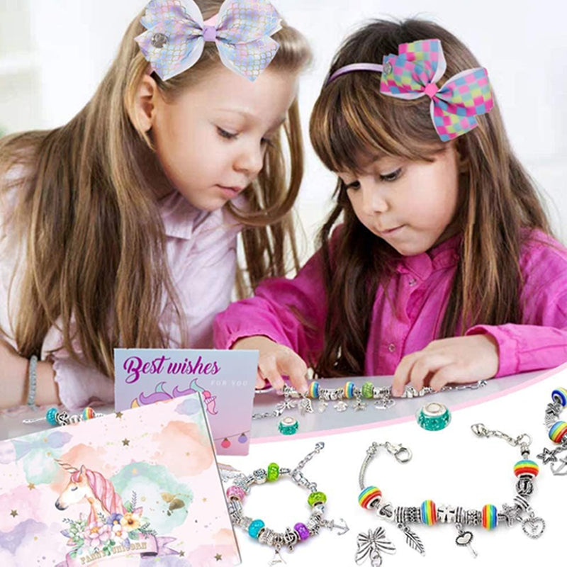 Kit de Pulseras y Collares Encantador para Niñas