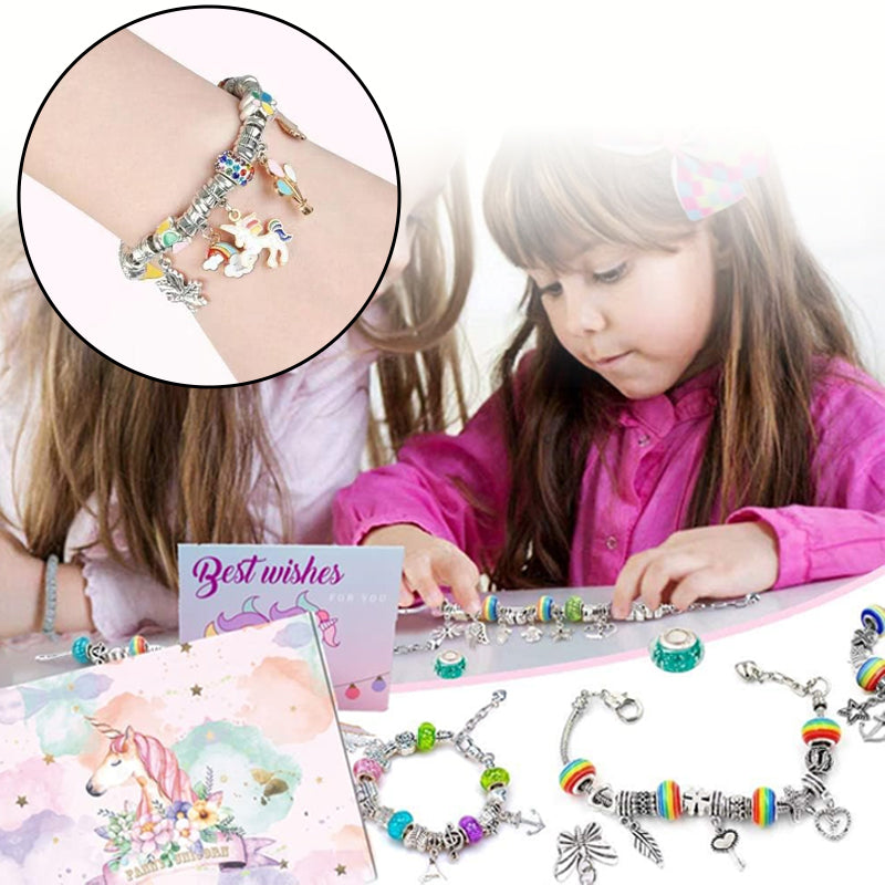 Kit de Pulseras y Collares Encantador para Niñas