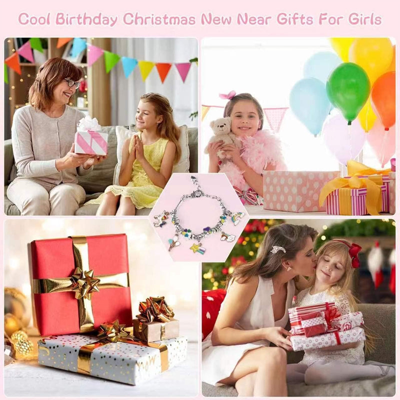 Kit de Pulseras y Collares Encantador para Niñas