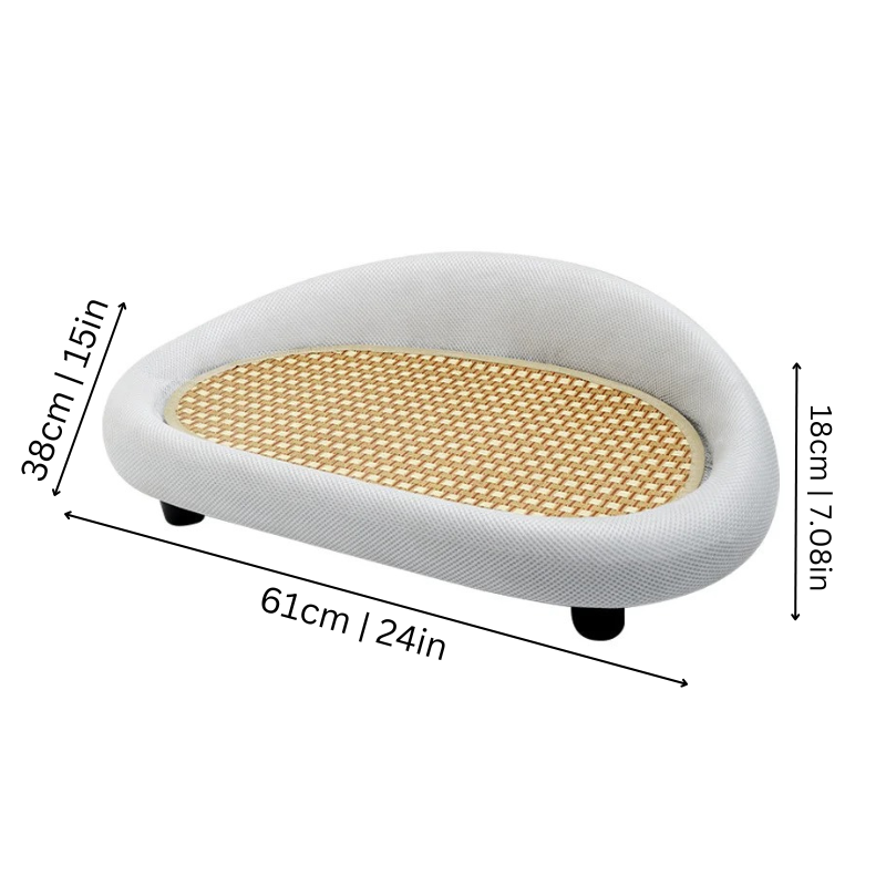 Cama para Gato y Almohadilla Rascadora - Diseño Antideslizante y Elegante