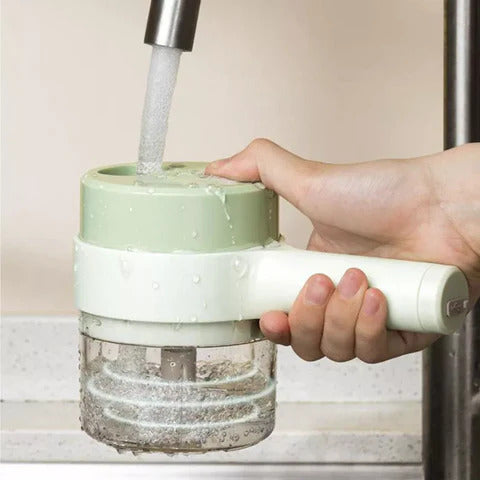 QuickChopp™ - 10 veces más rápido pelar, cortar, picar y limpiar