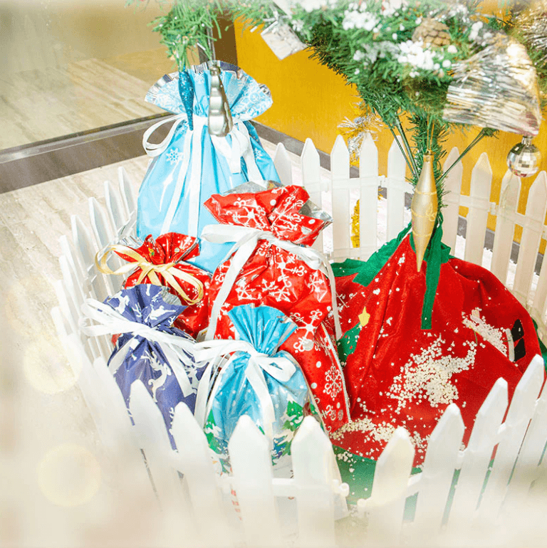 FestiveWrap - Bolsas de Regalo Festivas – ¡envuelve rápidamente sin tijeras ni cinta adhesiva | 50% DESCUENTO!