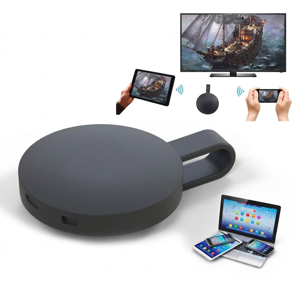 Streamer de Video Inalámbrico – Fácil de Transmitir Contenido a tu TV