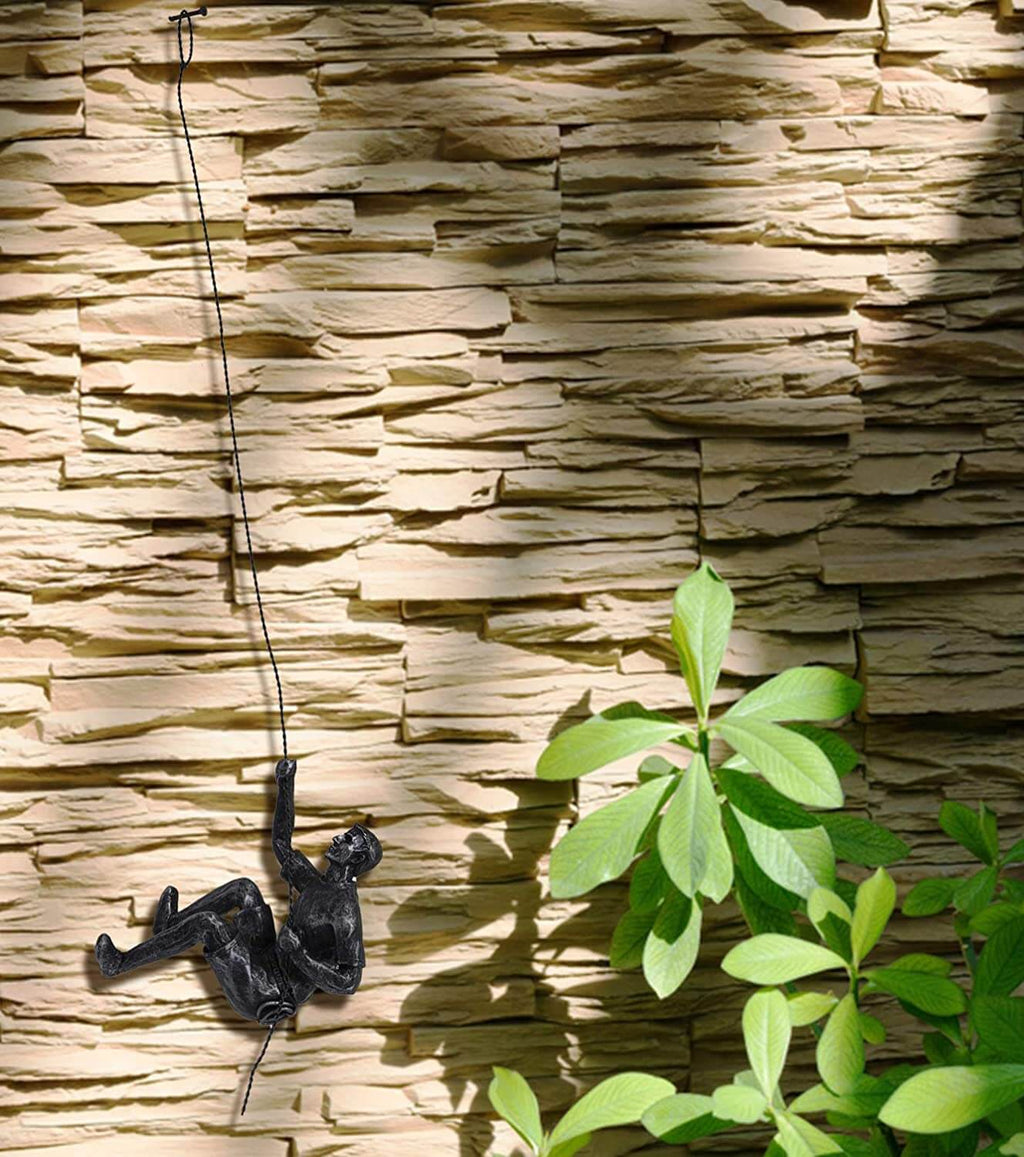 Kalsten | Escultura de pared ClimbArtis | Símbolo de fuerza y crecimiento | Hecho a mano de resina y alambre de hierro