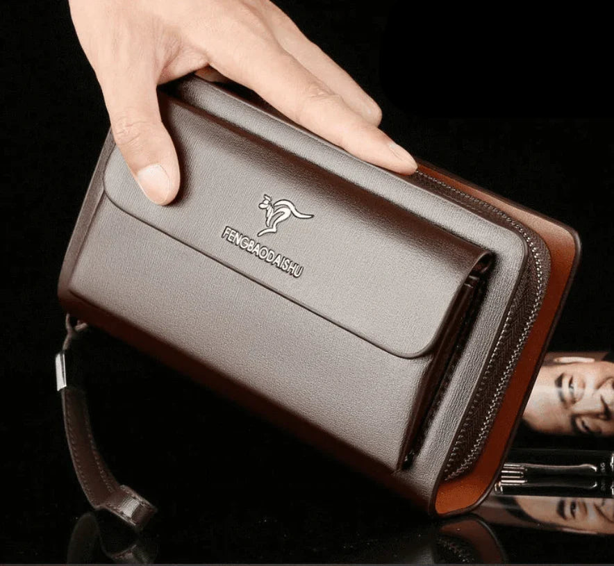 Bolso de mano para hombre - Lleva todas tus cosas fácilmente.