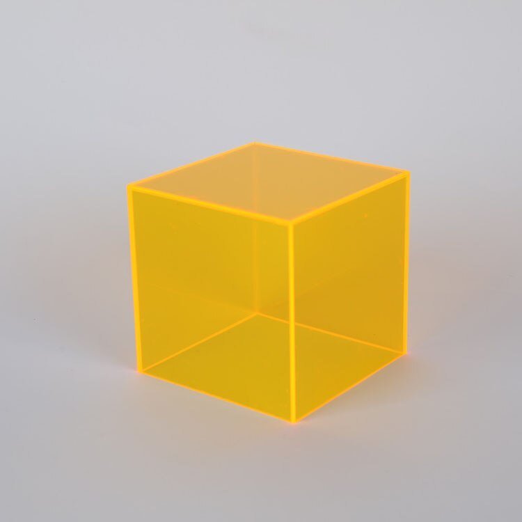 Caja de Almacenamiento Acrílica Colorida - Caja de Exhibición Transparente