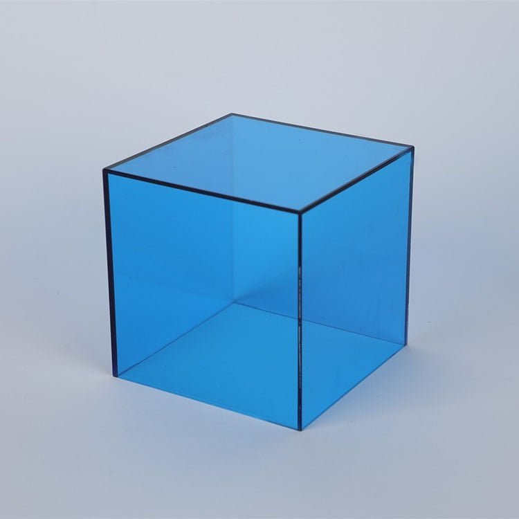 Caja de Almacenamiento Acrílica Colorida - Caja de Exhibición Transparente