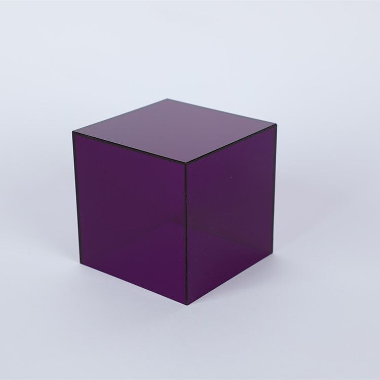 Caja de Almacenamiento Acrílica Colorida - Caja de Exhibición Transparente