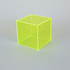 Caja de Almacenamiento Acrílica Colorida - Caja de Exhibición Transparente
