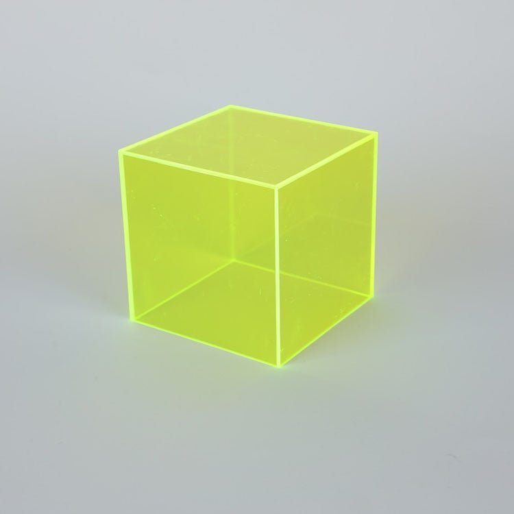 Caja de Almacenamiento Acrílica Colorida - Caja de Exhibición Transparente