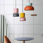 Lisslune | Lámpara Colgante LED Macaron Colorida y Moderna - VividGlow