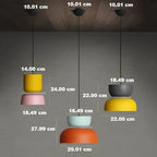Lisslune | Lámpara Colgante LED Macaron Colorida y Moderna - VividGlow