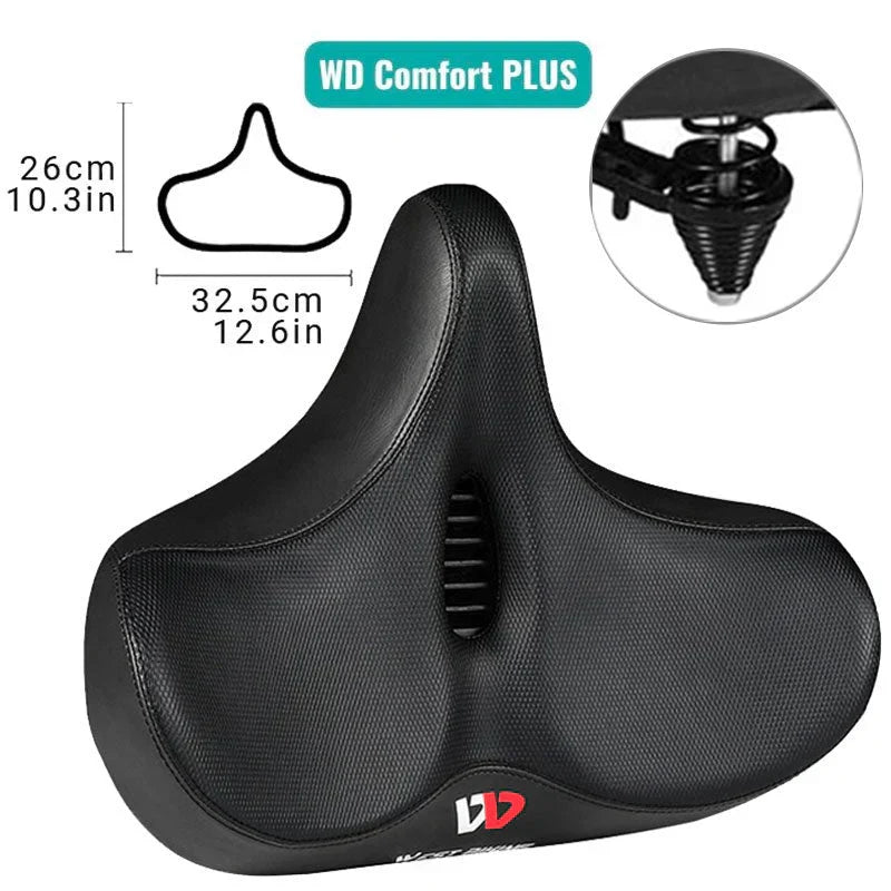 CyclePad - Silla de Bicicleta Cómoda | Asiento Extra Ancho