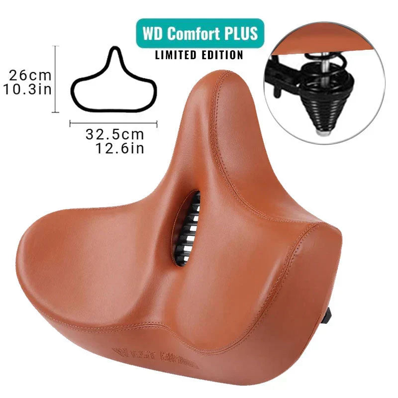 CyclePad - Silla de Bicicleta Cómoda | Asiento Extra Ancho