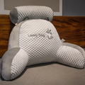 Cojín de Soporte para la Espalda Cómodo con Funda Lavable y Desmontable