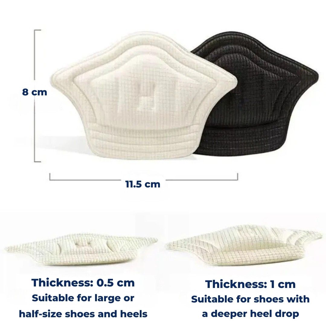 Empuñaduras de Talón ComfortFit para Zapatos - Ajuste Cómodo | Reduce la Fricción Kalsten