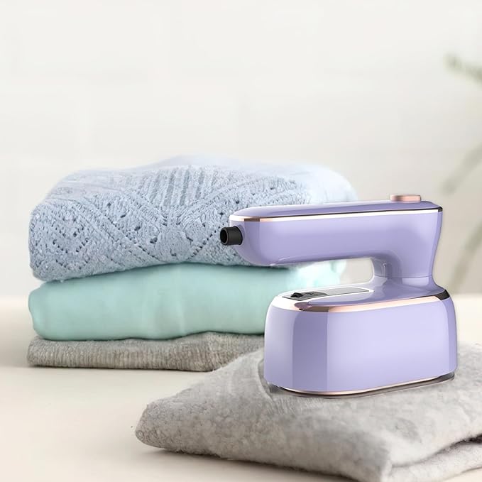 Plancha de Vapor de Mano Compacta para Ropa Rápida y Sin Arrugas