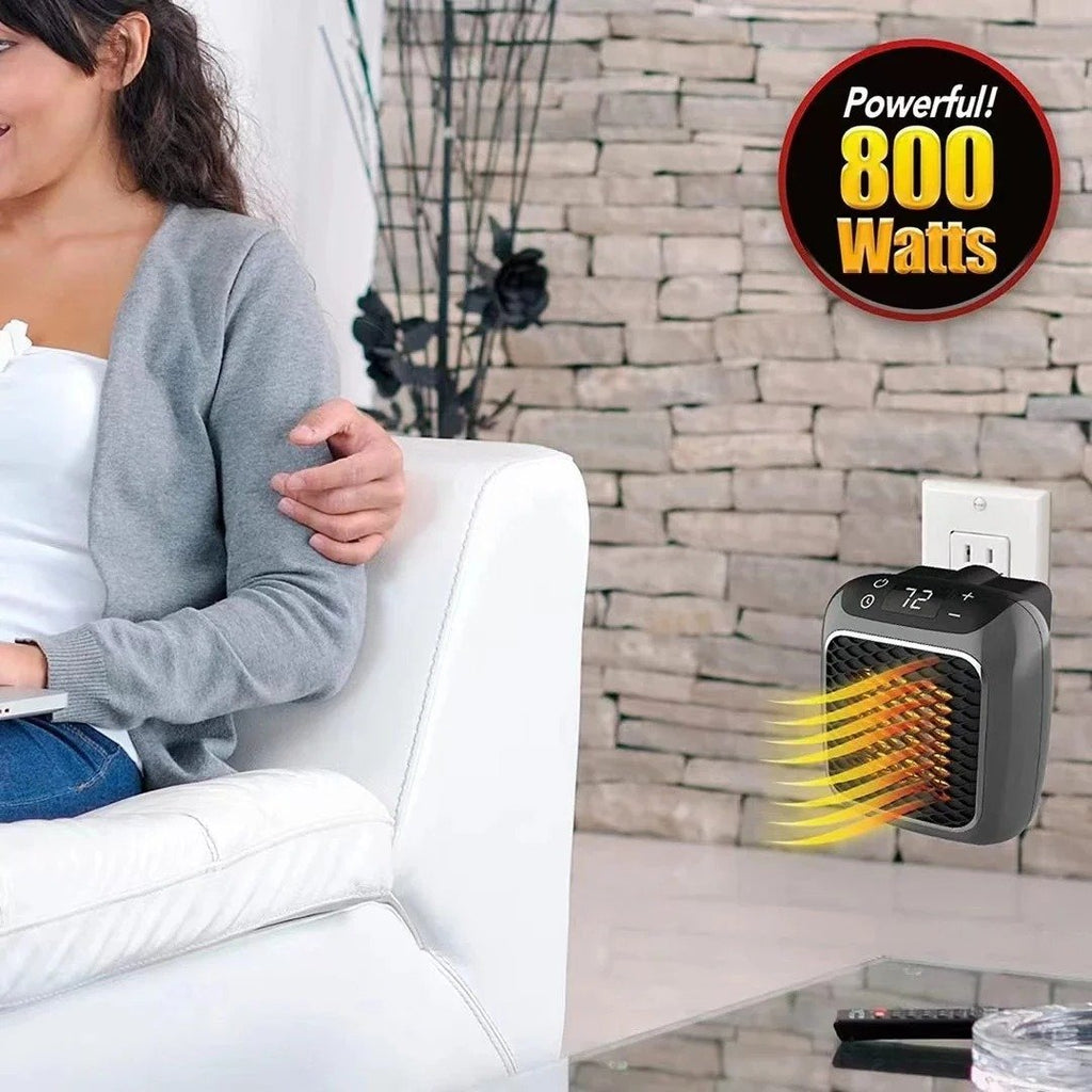 Mini Radiador Eléctrico 600W - Calentador Cerámico Portátil