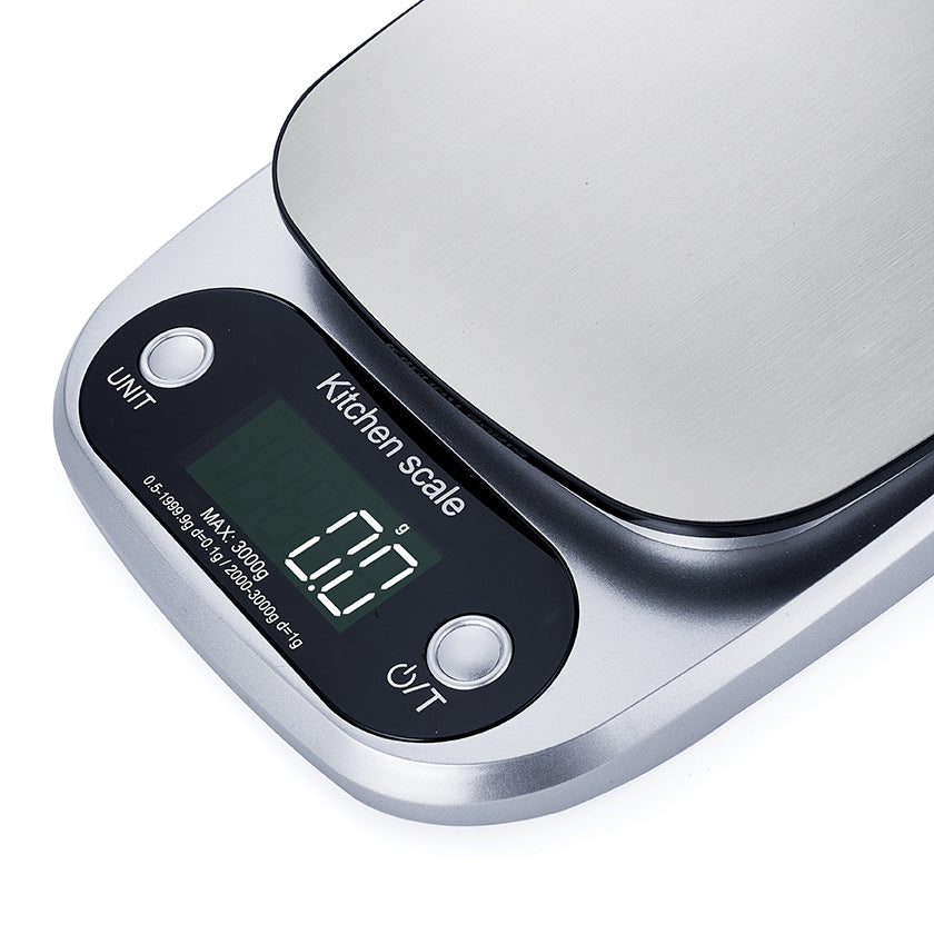 Balanza de Cocina de Alta Precisión de Acero Inoxidable 0.1g