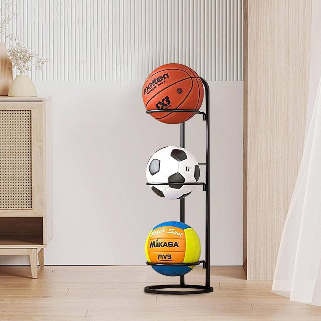 BowLift | Estante de Almacenamiento Compacto para Pelotas de Deporte y Accesorios - BallRack Pro