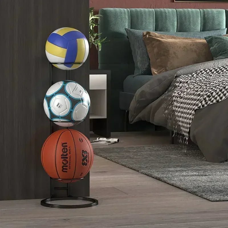 BowLift | Estante de Almacenamiento Compacto para Pelotas de Deporte y Accesorios - BallRack Pro