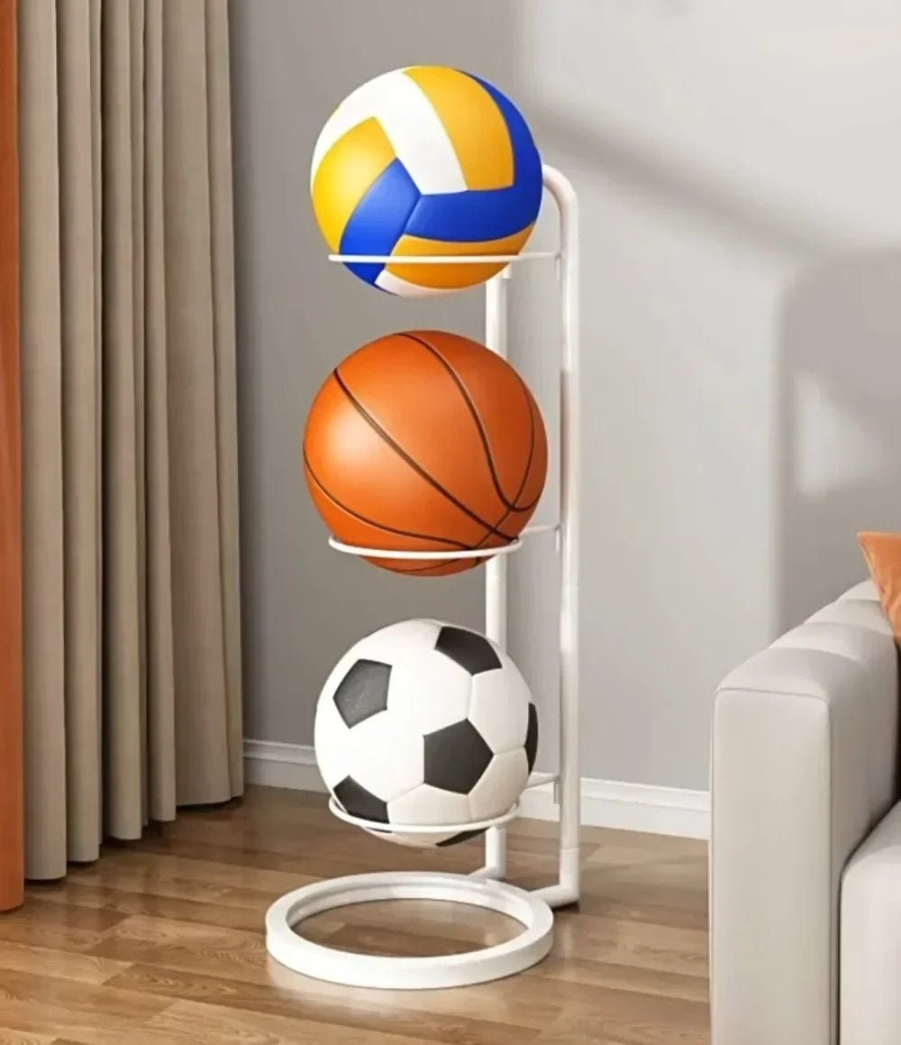BowLift | Estante de Almacenamiento Compacto para Pelotas de Deporte y Accesorios - BallRack Pro
