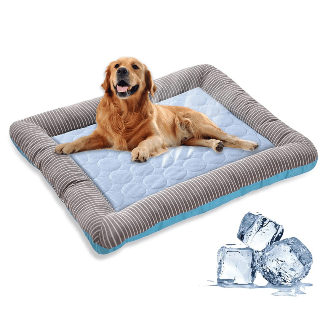 Cojín Refrigerante para Perros de Seda Fría - Confort Lavable a Máquina