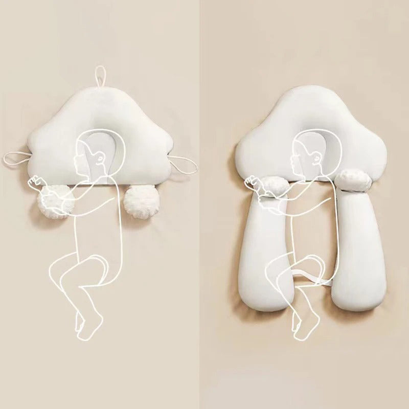 Cojín de Sueño Ergonómico para Bebés – Seguro, Cómodo y Ajustable para Recién Nacidos (0-12 Meses)