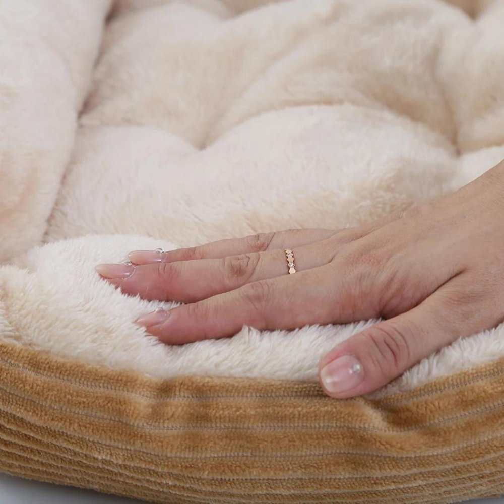 CozyHaven • Cama de Perro de Peluche