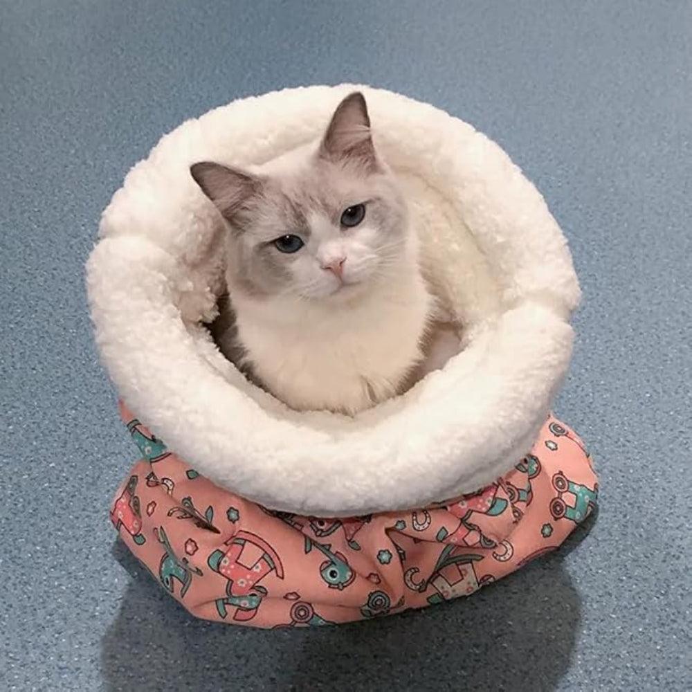 PurrNest – Saco de dormir acogedor para gatos | 50% DESCUENTO