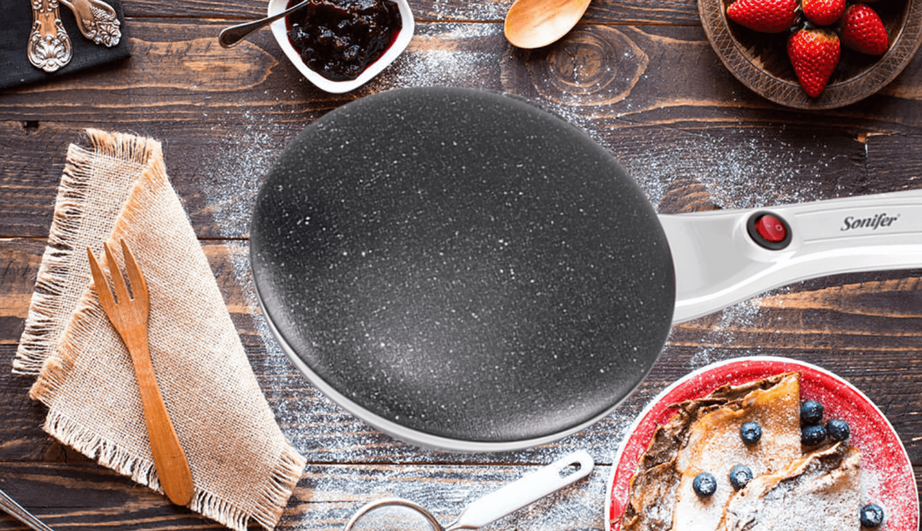 Máquina Eléctrica para Crepes