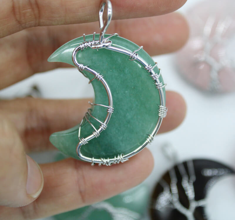 Collar del Árbol de la Vida con Media Luna