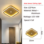 Luz de Techo LED con Sensor de Movimiento PIR MotionGlide | Iluminación Inteligente | Eficiente Energéticamente | Perfecta para Pasillos y Baños