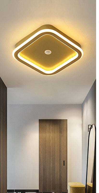 Luz de Techo LED con Sensor de Movimiento PIR MotionGlide | Iluminación Inteligente | Eficiente Energéticamente | Perfecta para Pasillos y Baños
