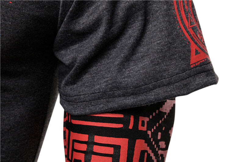 Sudaderas con Capucha de Máscara de Esqueleto para Hombres