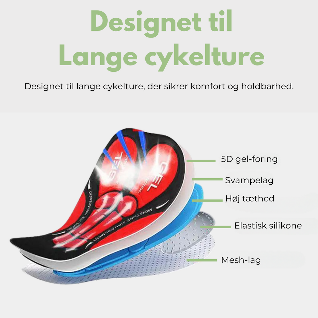 Pantalones Ciclismo Ergonómicos con Almohadilla de Gel