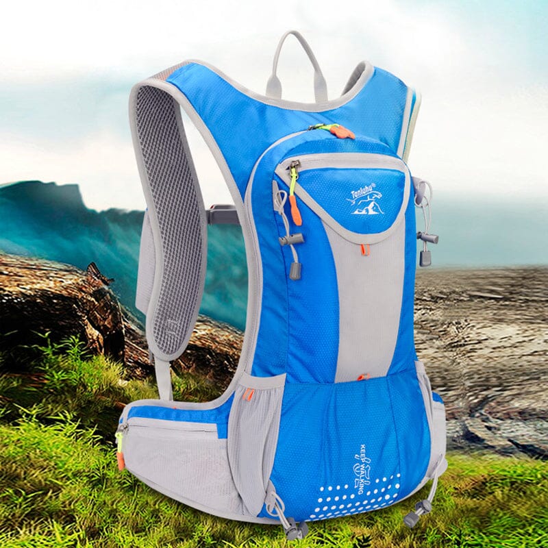 Mochila de ciclismo para hombres con correas ajustables, 15L