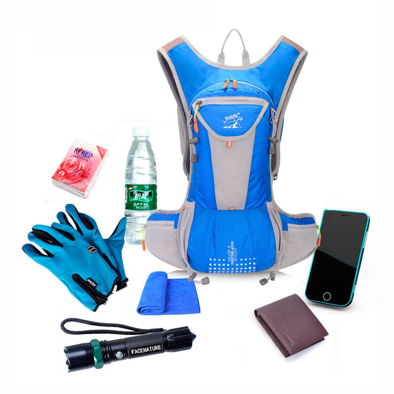 Mochila de ciclismo para hombres con correas ajustables, 15L