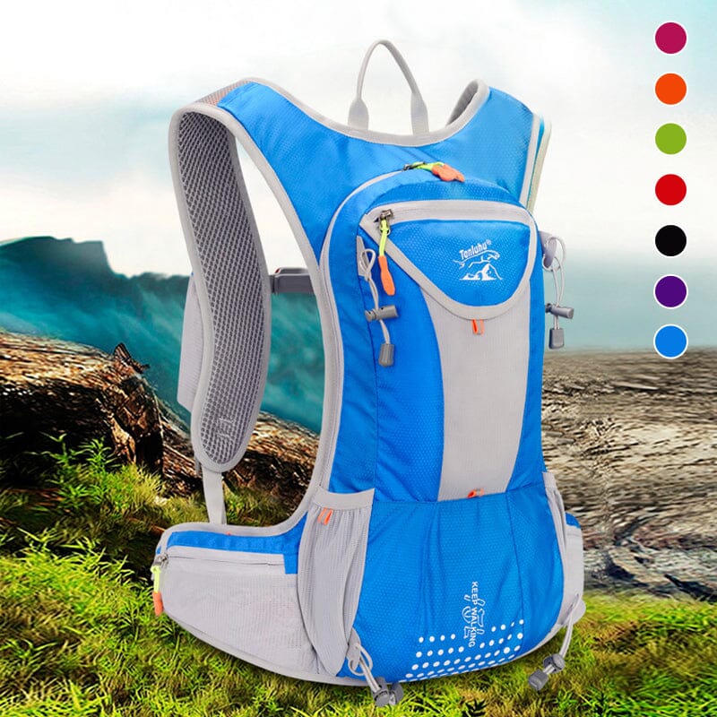 Mochila de ciclismo para hombres con correas ajustables, 15L