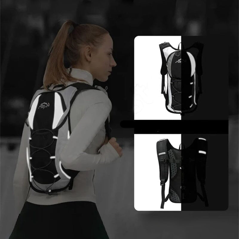 Mochila de ciclismo para hombres con correas ajustables, 15L