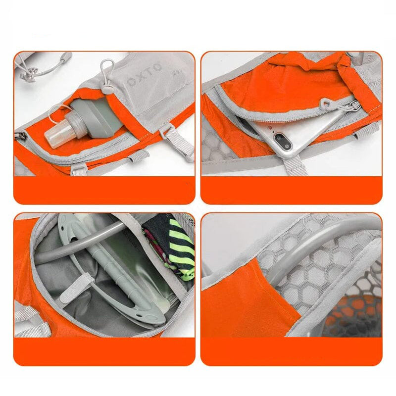 Mochila de ciclismo para hombres con correas ajustables, 15L