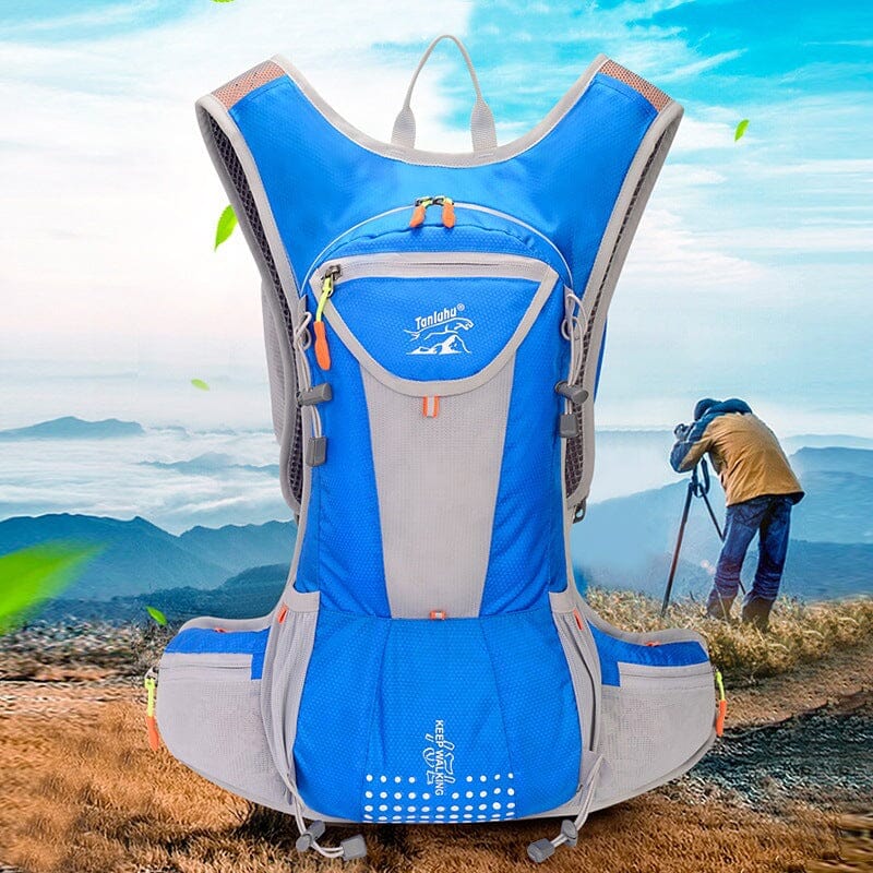 Mochila de ciclismo para hombres con correas ajustables, 15L