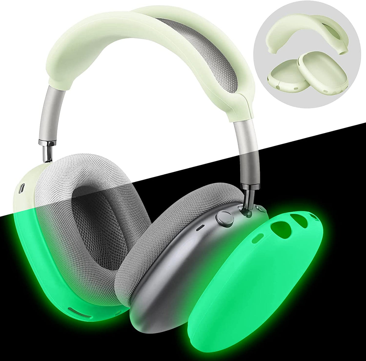 Auriculares AirPods Max, Funda para Copas de Oído Anti-Rayas