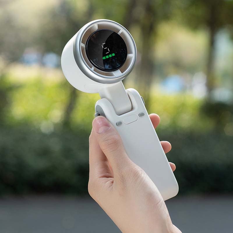 Ventilador de turbina de alta velocidad plegable a mano