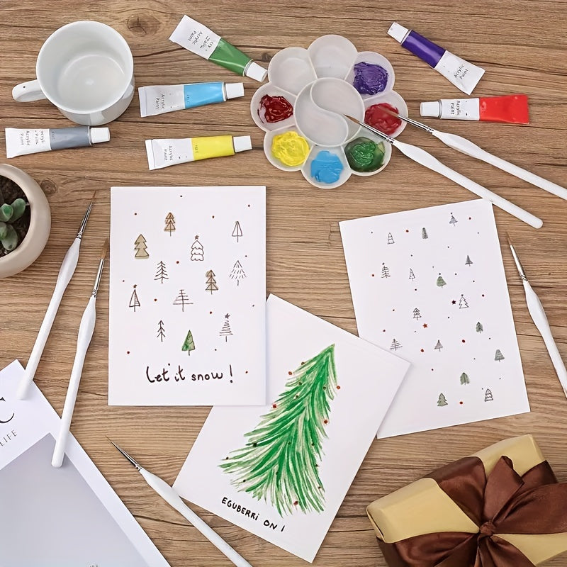 Pincel de Detalle de Precisión – Ideal para Pintura Precisa y Obras de Arte Detalladas