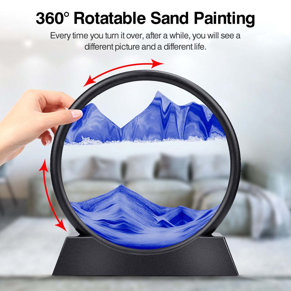SandTraum - Regalo Perfecto - Reloj de Arena 3D Escena de Arena del Profundo Mar | 50% DESCUENTO