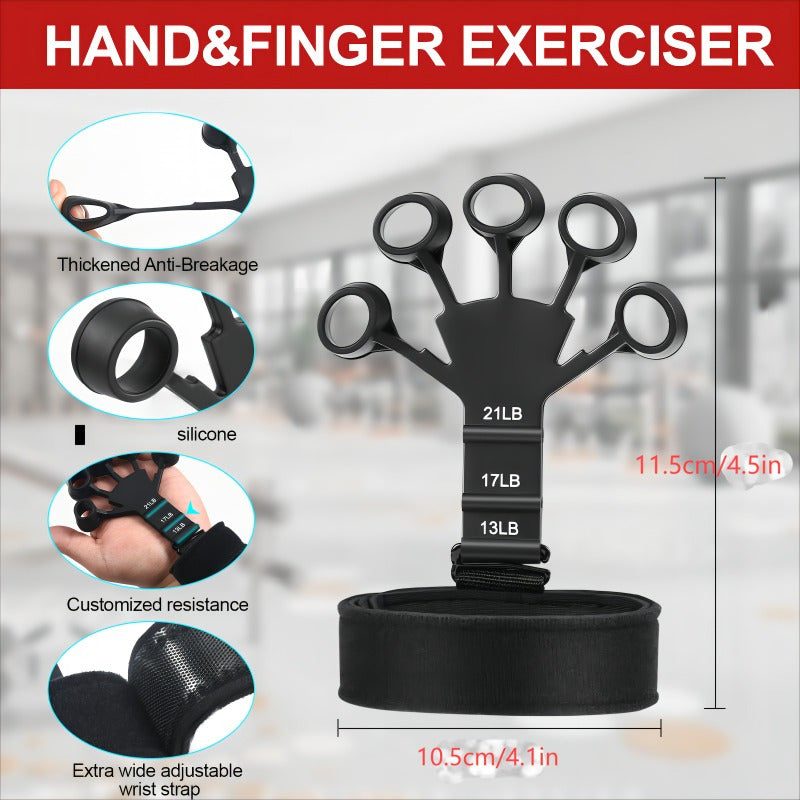 GRIPMAX – Set Completo de Entrenamiento de Fuerza de Mano para Potencia de Agarre y Antebrazo