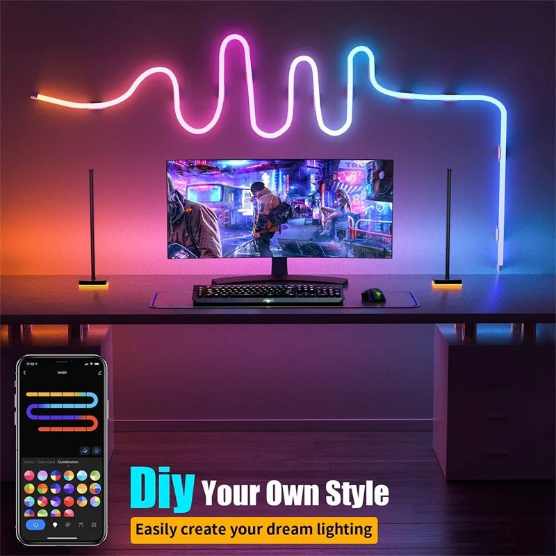 Smartstripe™ | Neon-LED-Strips – Transforma cualquier habitación en una experiencia