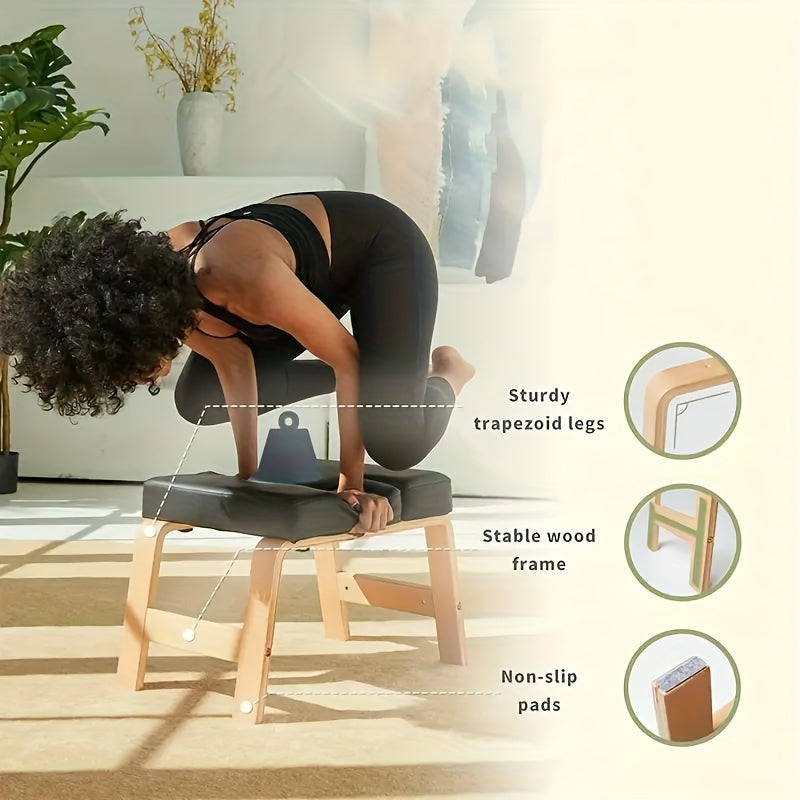 BalancePro Yoga Kopstandbank – Comodidad y Estabilidad para Entusiastas del Yoga